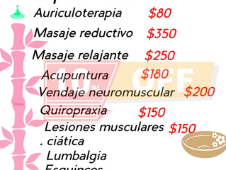Promoción del mes de enero