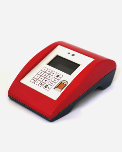 Biometric time and attendance terminal with fingerprint sensor