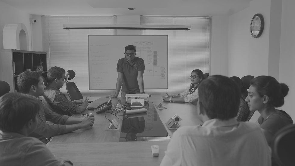 Conference Room meeting with company employees
