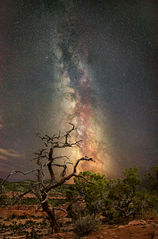 Milky Way over the Colorado National Monument