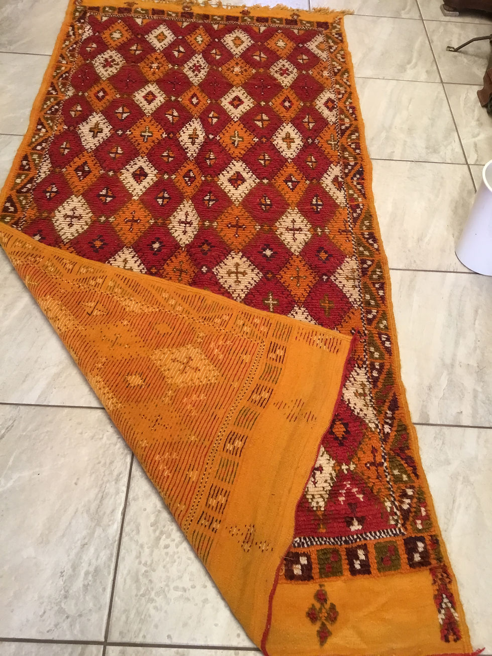 Miniatura: Berber-Rug-from-Morocco-110"x51"