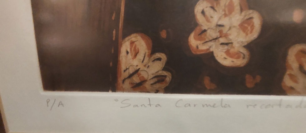 Alejandro-Lopez-Serigraph-Sta.-Carmela-Recortada -y-Bordada