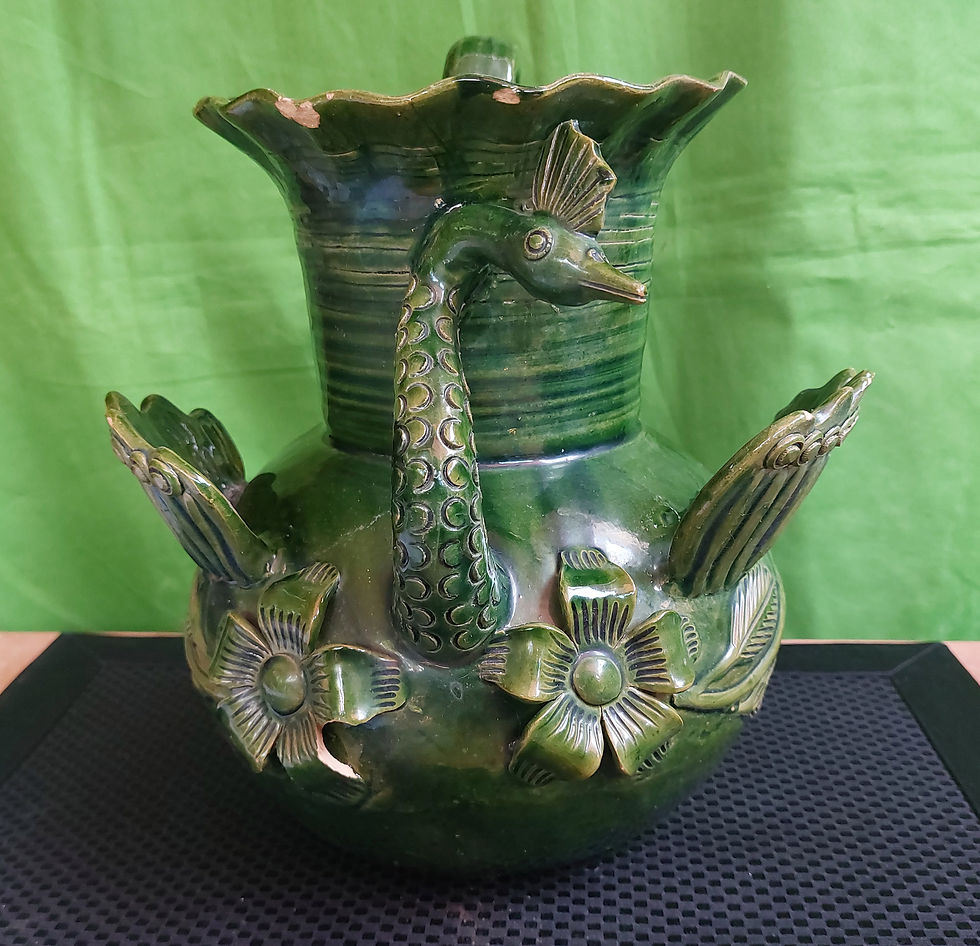 Vintage-Michoacan-Bird-Form-Pitcher