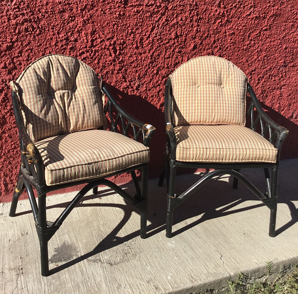 Pair-Rattan-Armchairs