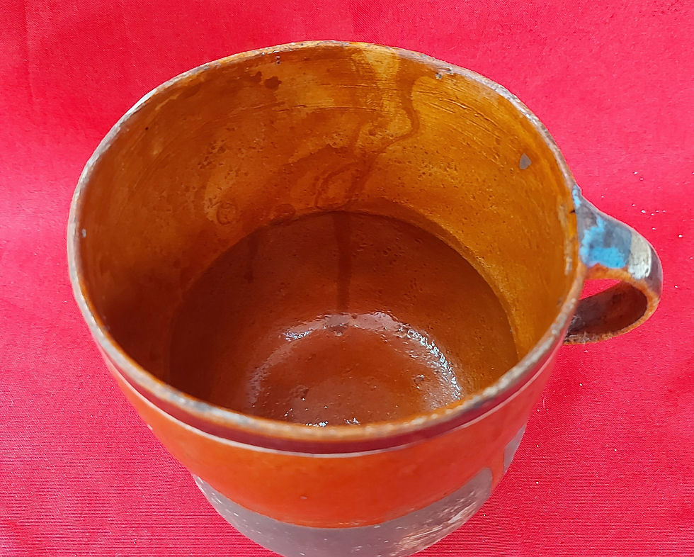 Thumbnail: "Concha", Personalized Utilarian Cup, Tazon,  5 1/2", 1950's
