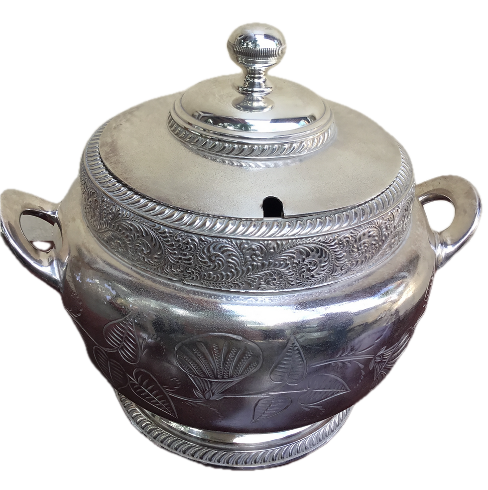 Antique-SilverPlate-Punch-Bowl