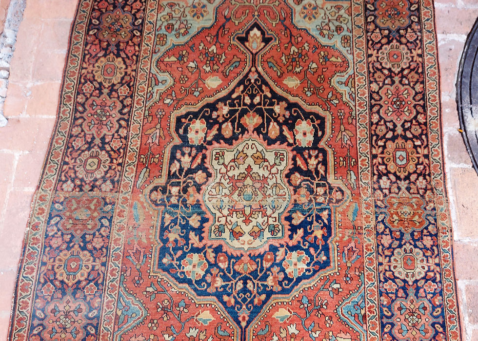 Miniatura: Antique-Mohtasham-Kashan-Carpet