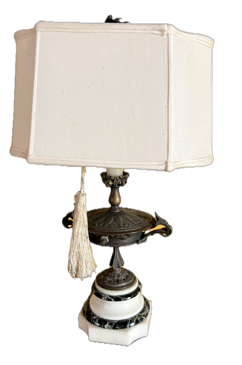 Antique-French-Lamp-Marble-and-Bronze