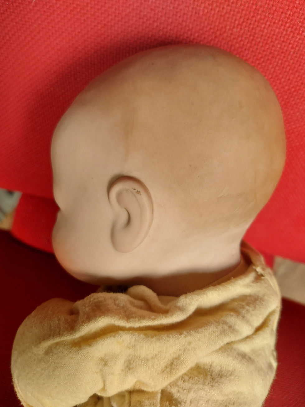 Thumbnail: Antique Bye-Lo Baby By Grace Storey Putnam.  Bisque Head