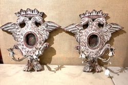 Double Headed Eagle Wall Sconces