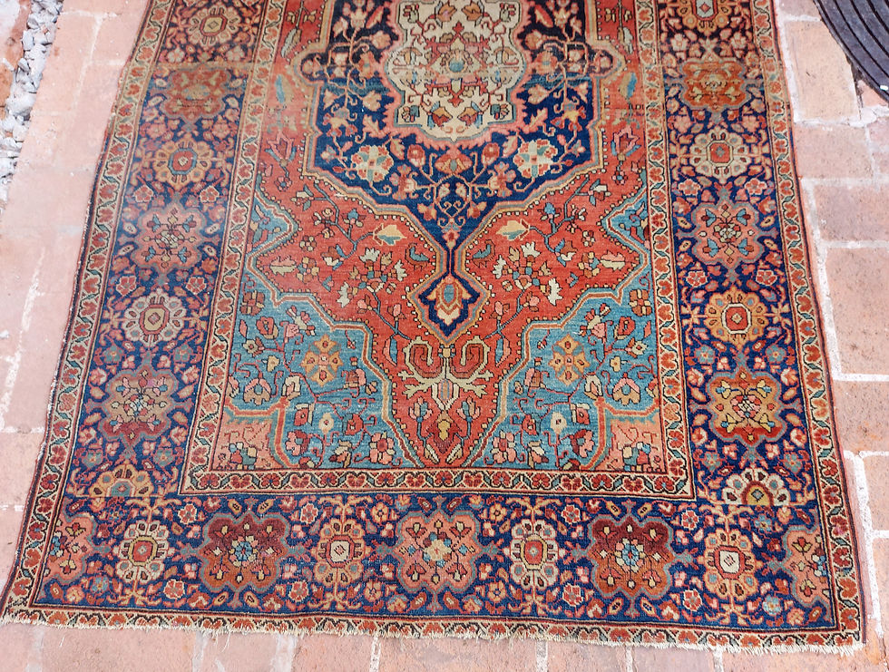 Miniatura: Antique-Mohtasham-Kashan-Carpet