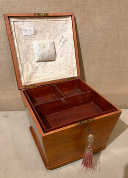 Antique English Sewing Box
