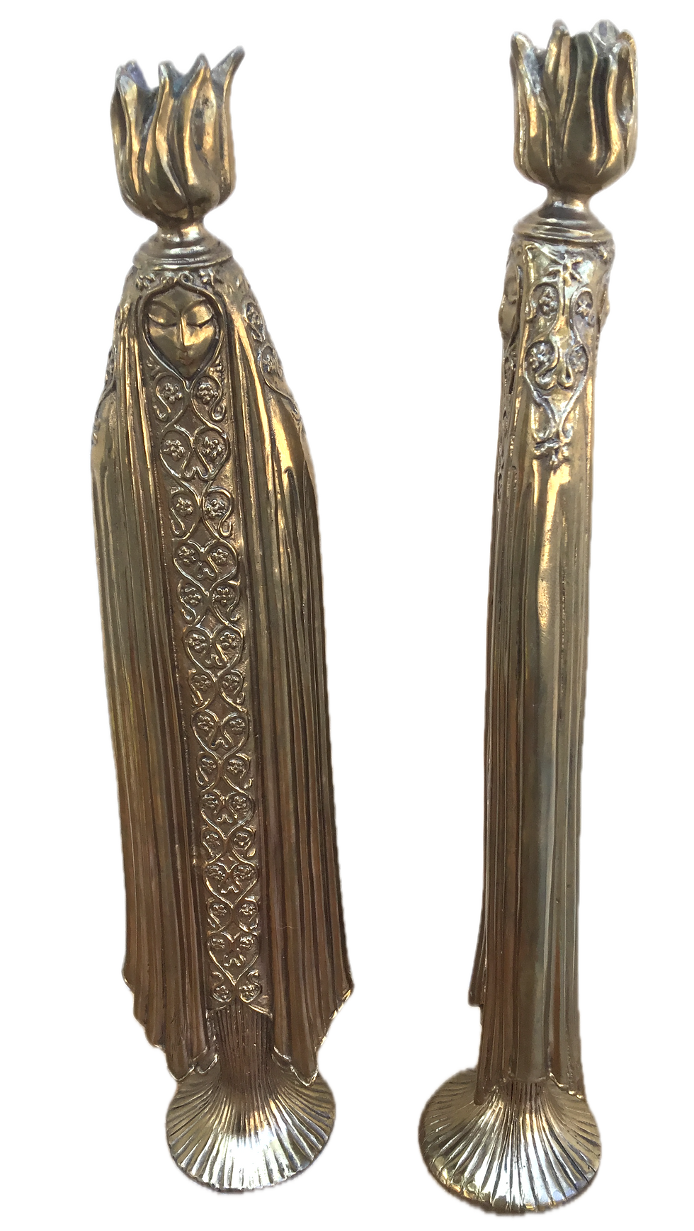 Miniatura: Erte-Vestal-Candlesticks-Numbered-dated-1988