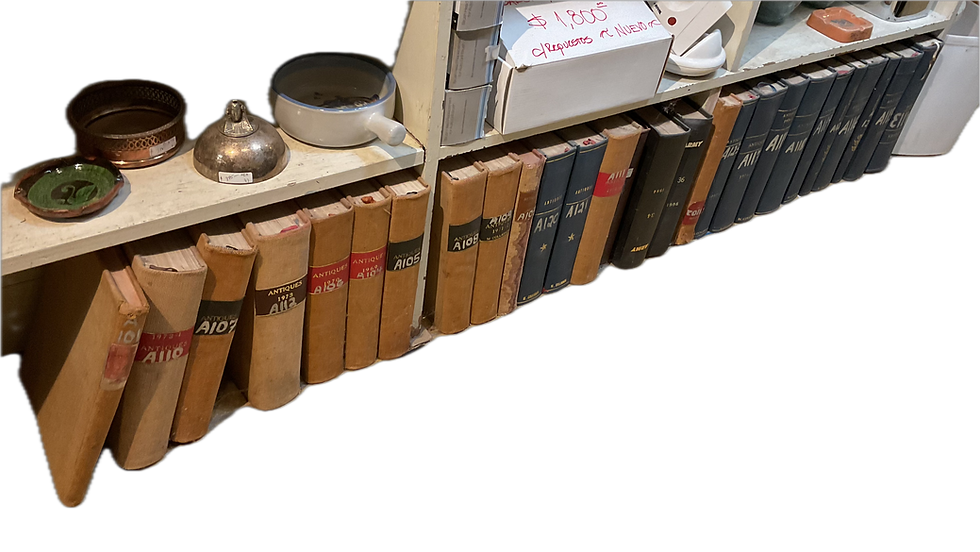 Miniatura: 24 Bound Volumes of Antiques Magazine, 1953-78