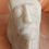 Miniatura: Carved Marble Primitive Figure,  9" Long