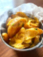 Spiced Potato Wedges & Cheese