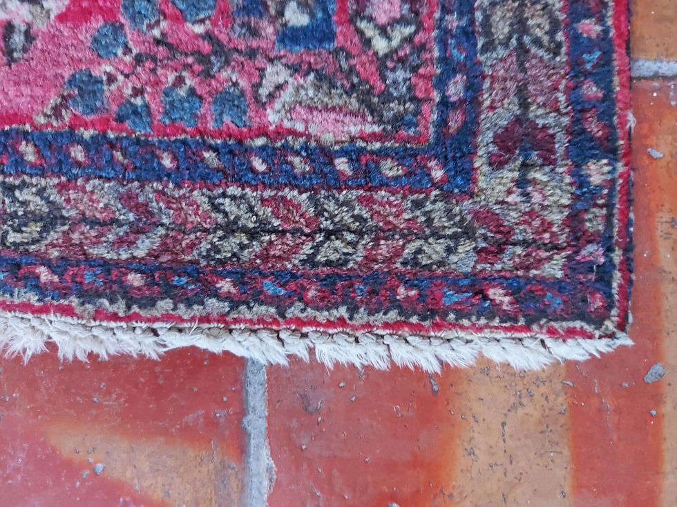 Thumbnail: Sarouk-mat-semi-antique-