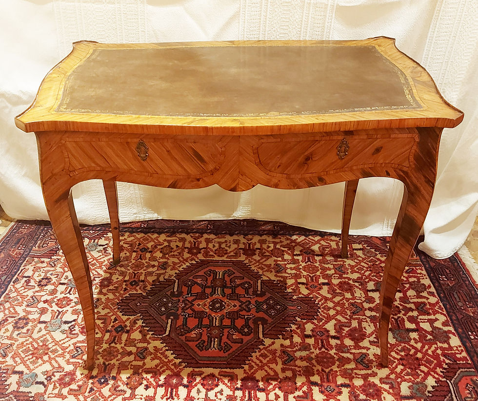 Thumbnail: Antique-French-Tulipwood-Writing-Table-late-18th-C.