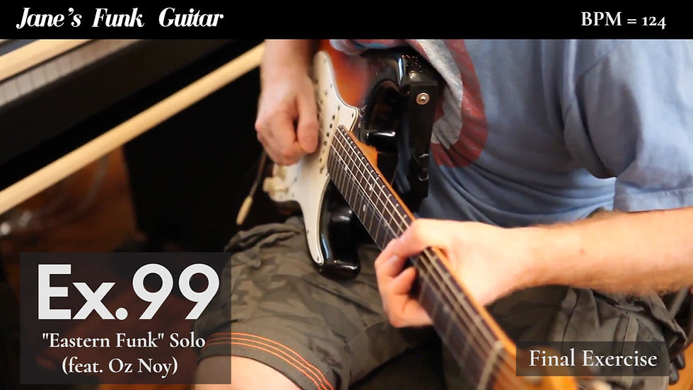 Thumbnail: [Jane's Funk Guitar vol.2 Solo] (PDF File + Audio Track)