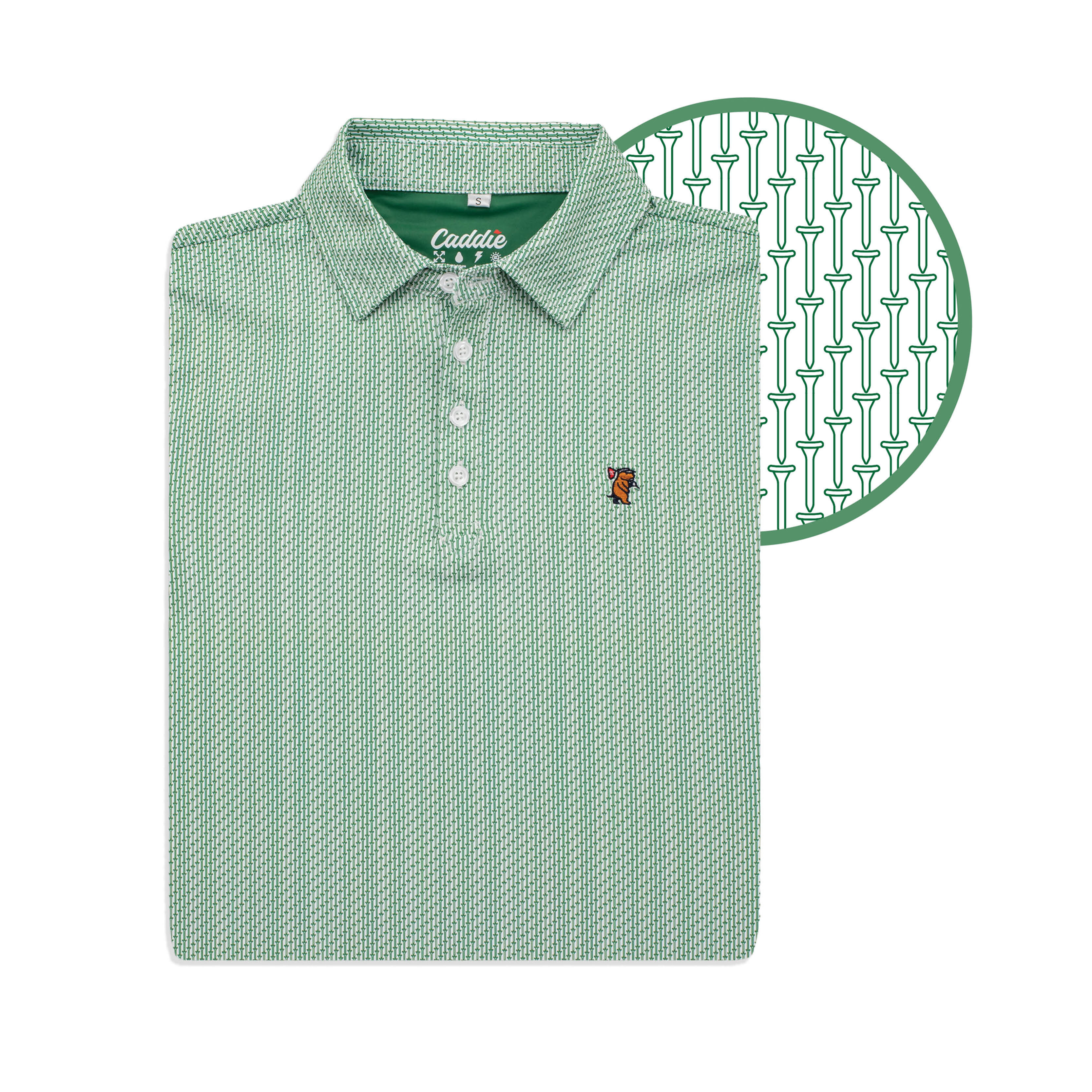 Green Tee Polo (RC-132)