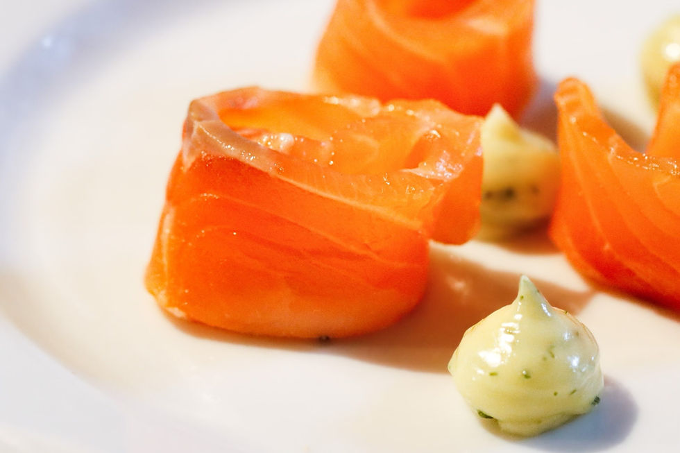saumon fumé l'élysée restraurant