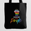 Thumbnail: "Resisting With Pride" Black Tote Bag