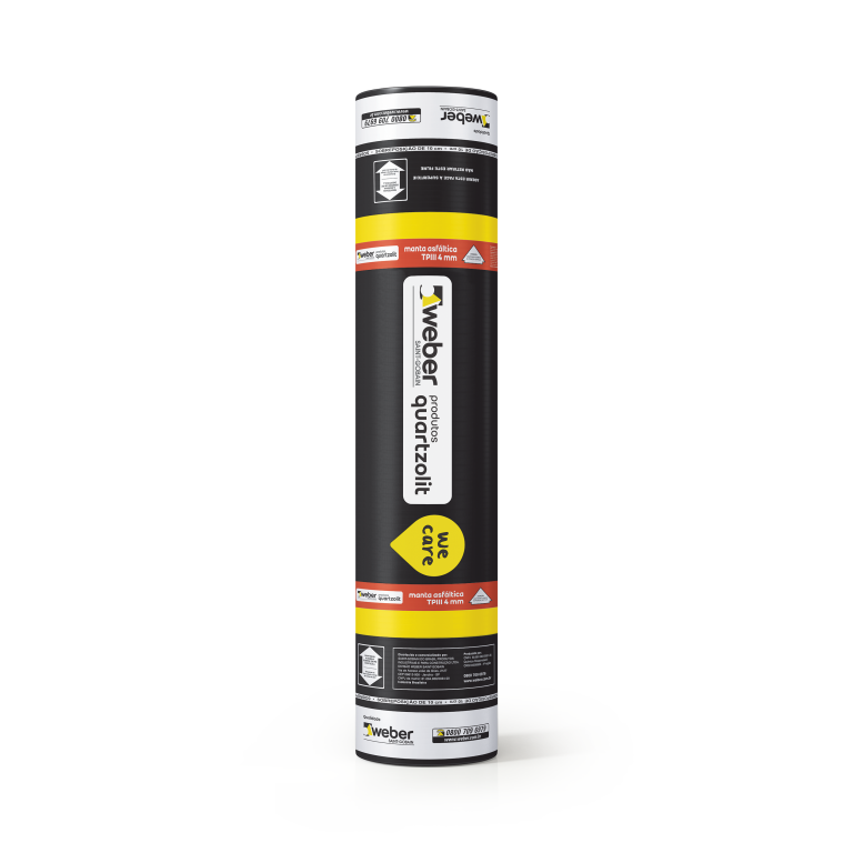 MANTA ASFALTICA PRETA 4MM TIPO II - QUARTZOLIT