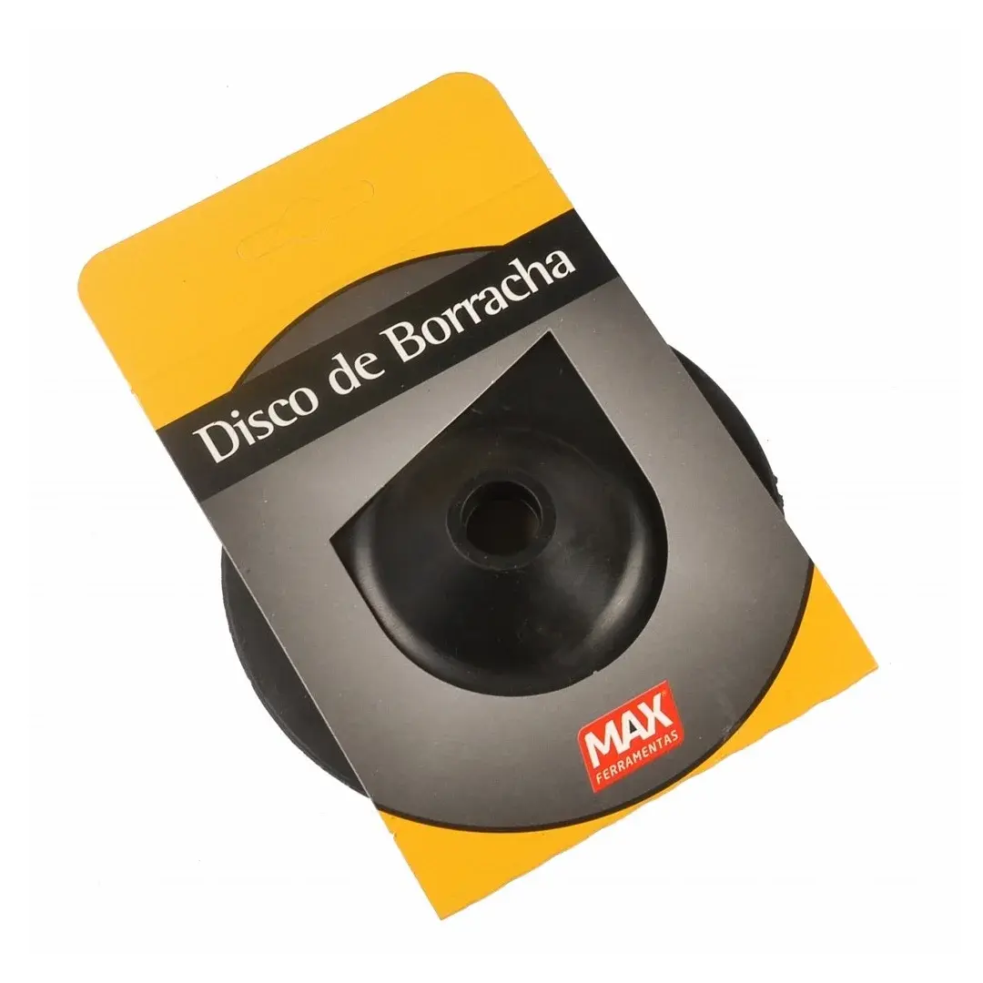 DISCO DE BORRACHA FLEX UNIVERSAL 4 1/2" - MAX