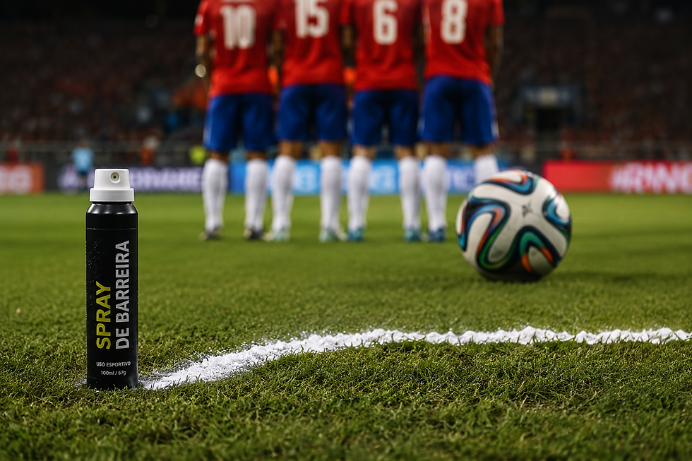 Spray de barreira: STF mantém patente, mas anula indenização contra a Fifa por uso na Copa