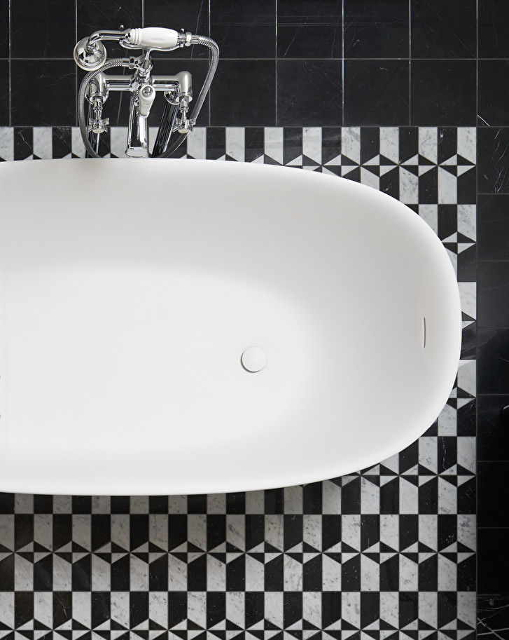 Miniaturebillede: Dove freestanding bathtub in White Tec Plus
