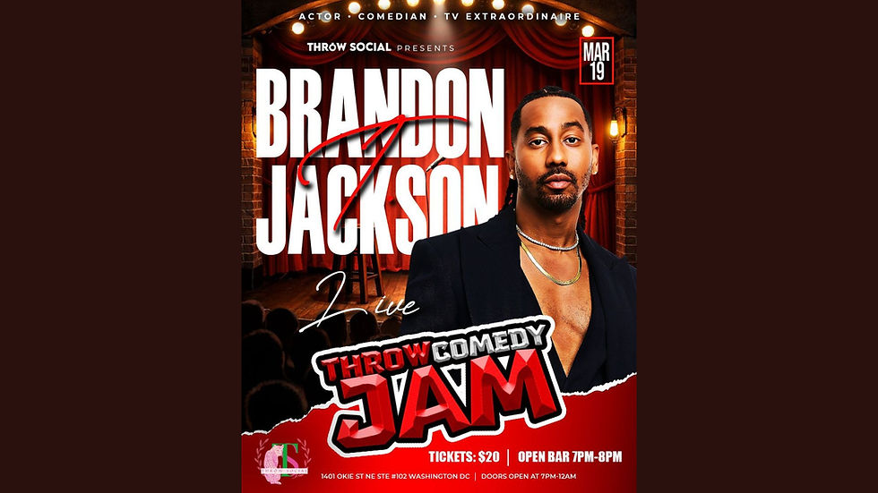 Brandon T. Jackson LIVE