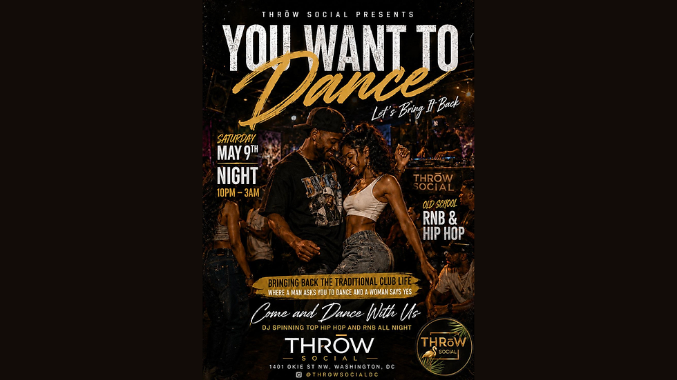 YOU WANT TO DANCE