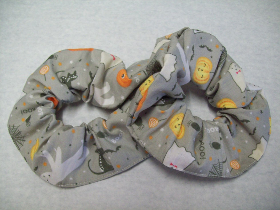 Thumbnail: Halloween Hair Scrunchies