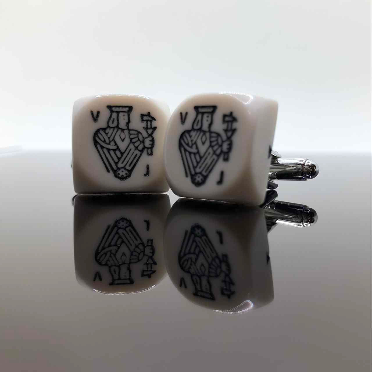 Poker-Manschetten: Double-Jack