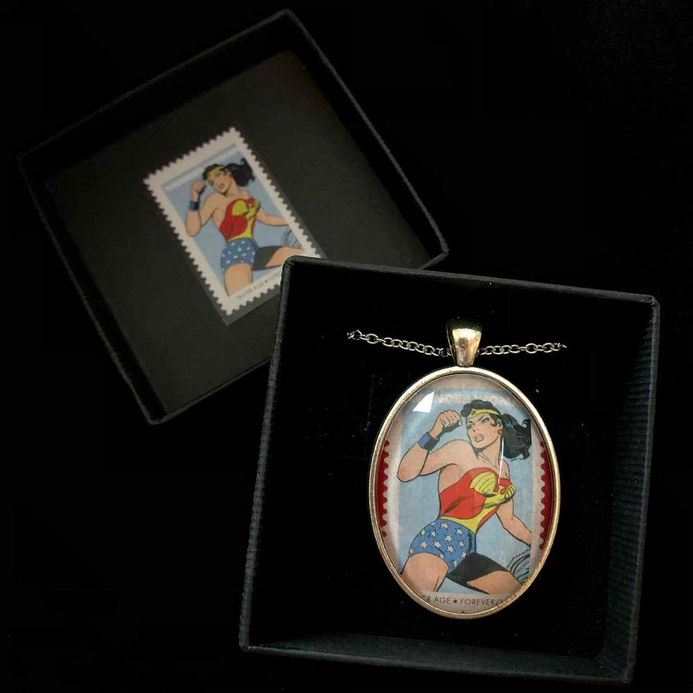 Miniature : Wunderfrau (blau)