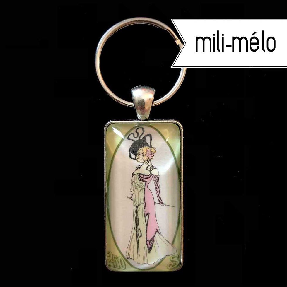 Thumbnail: Wr. Modeschau (1900 / 1979): mili-mélo (hoch)