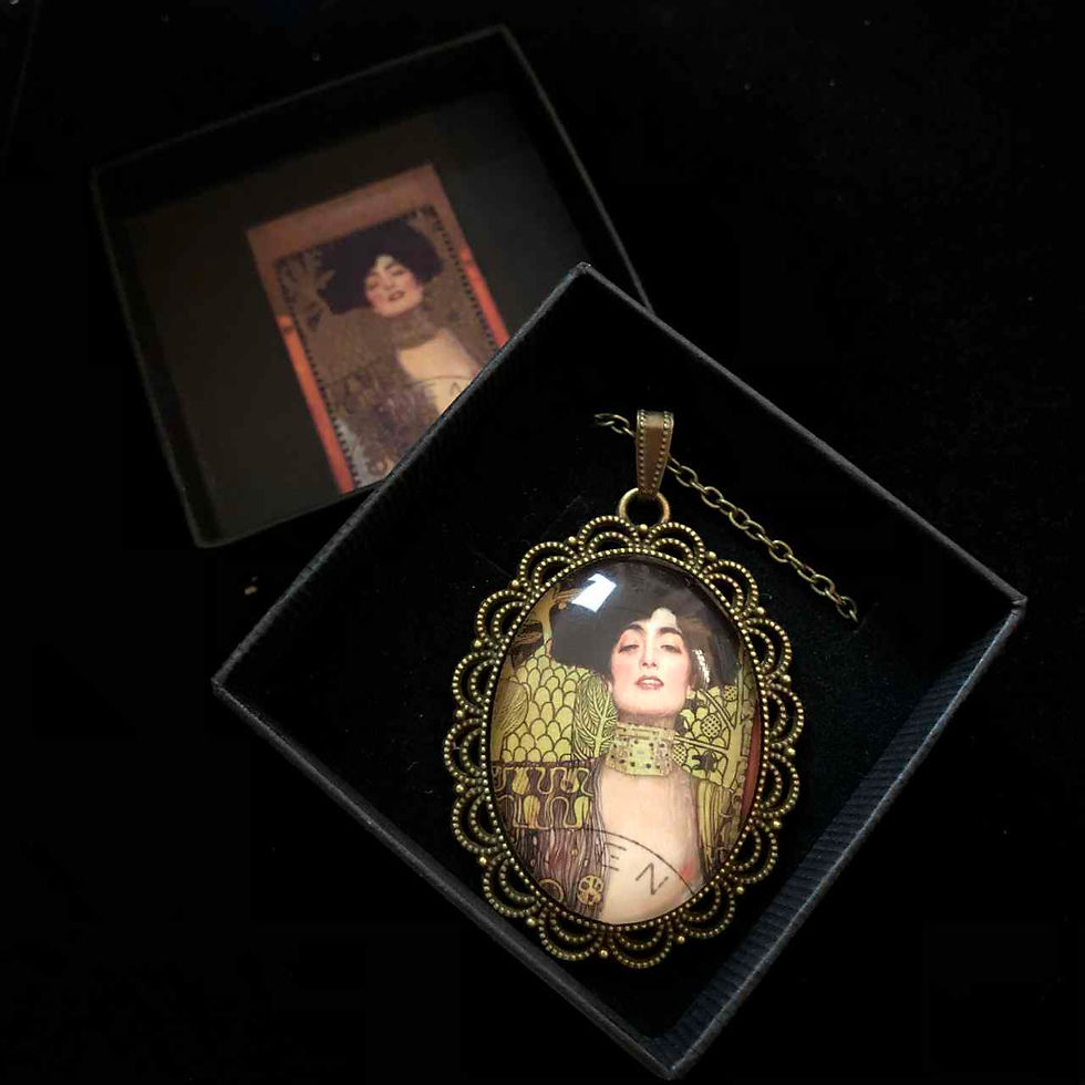 Miniature : Klimt, Gustav: Judith I (Spezial, aber UNgestempelt)
