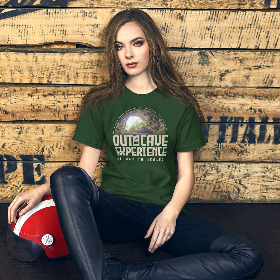 Out of the Cave Tee - Green