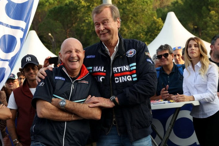 Miki Biasion e Stig Blonqvist