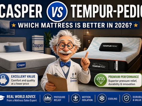Casper vs. Tempur-Pedic: Which Mattress Is Better in 2026?