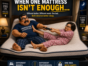 Best Mattress for Couples with Different Firmness Preferences (2026 Buyer's Guide)