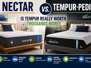 Nectar vs. Tempur-Pedic: Is Tempur Really Worth Thousands More?