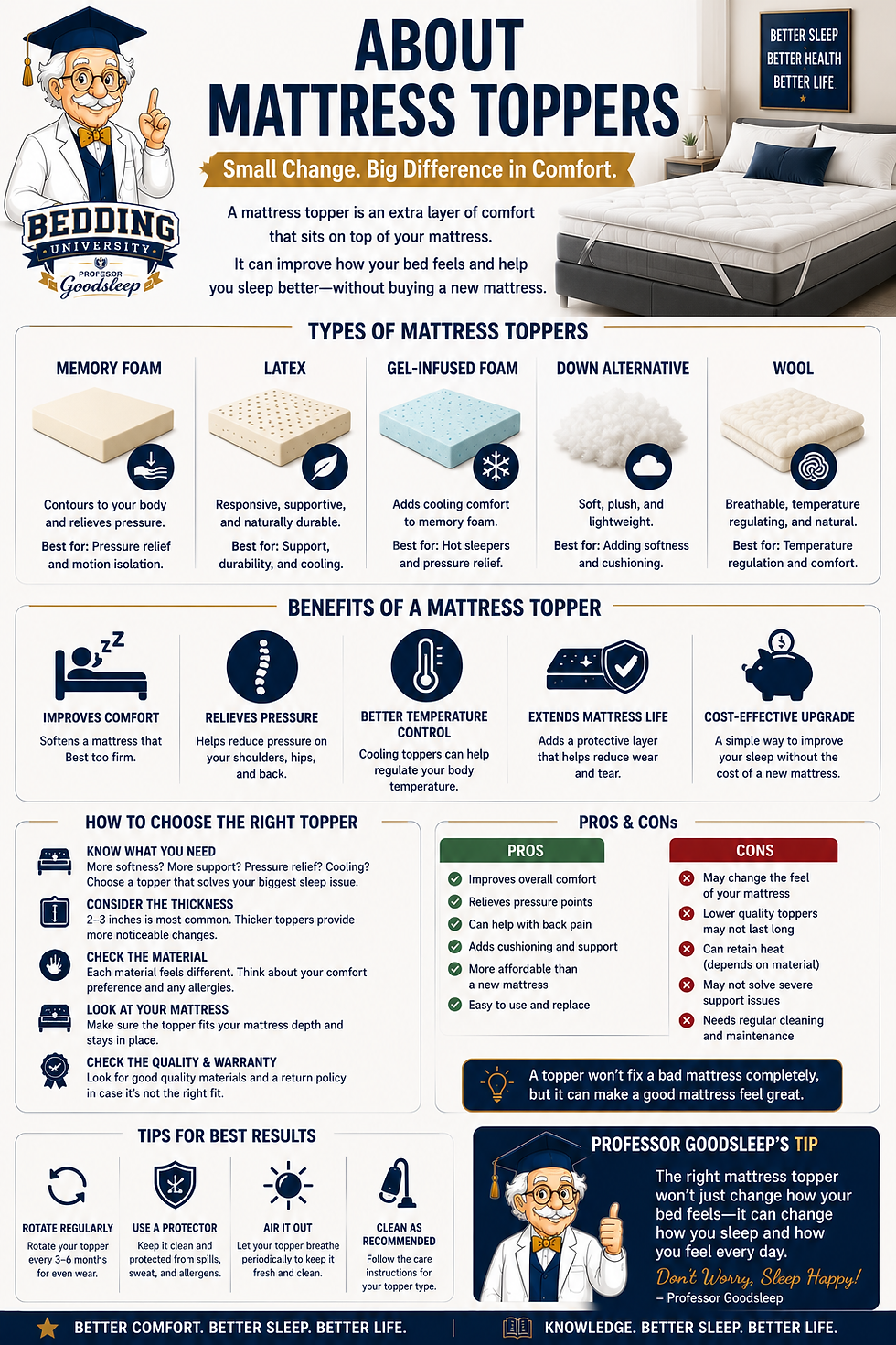 About Mattress Toppers
