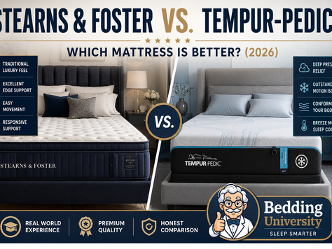 Stearns & Foster vs. Tempur-Pedic: Which Mattress Is Better? (2026)