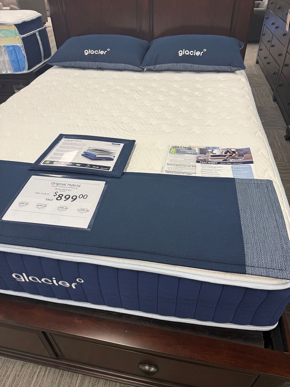 Glacier Original Hybrid photographed during firsthand showroom testing.