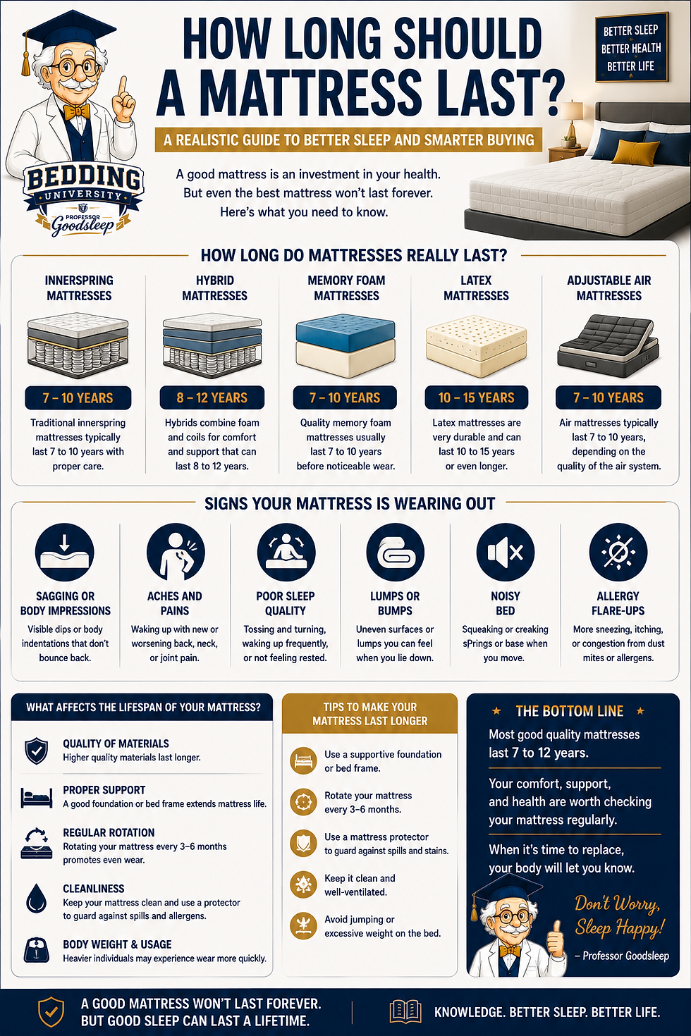 How Long Should A Mattress Last?