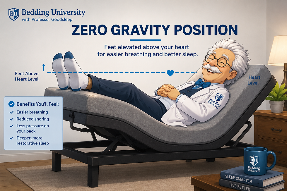 Zero Gravity Position Is Too High for Some, I recommend You Start Lower