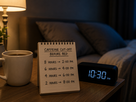 How Late Can You Drink Caffeine Before Bed?