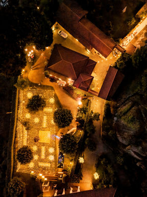 alfresco wedding
