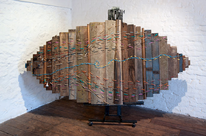 Blue Thread | Assemblage